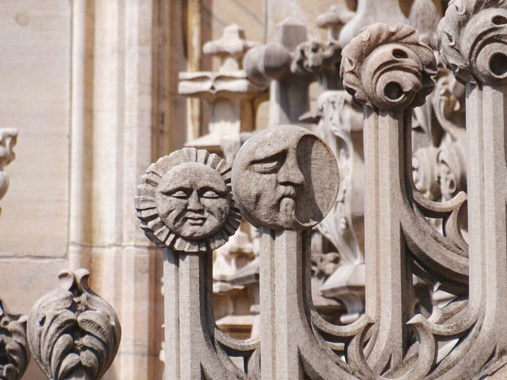 Duomo cathedral carvings