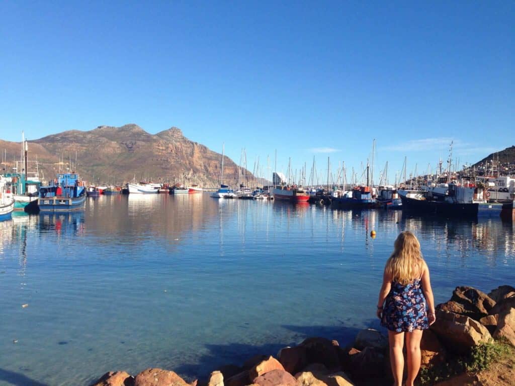 Hout Bay harbour Cape Town 