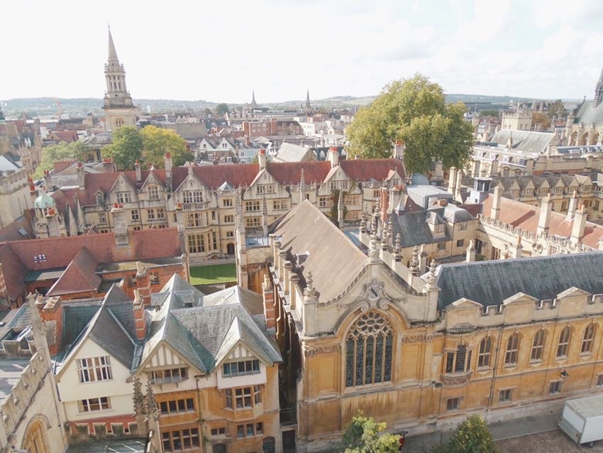 Visiting Oxford colleges