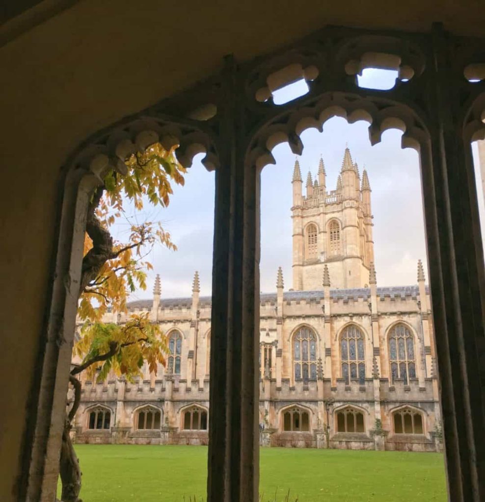 Visiting Oxford colleges