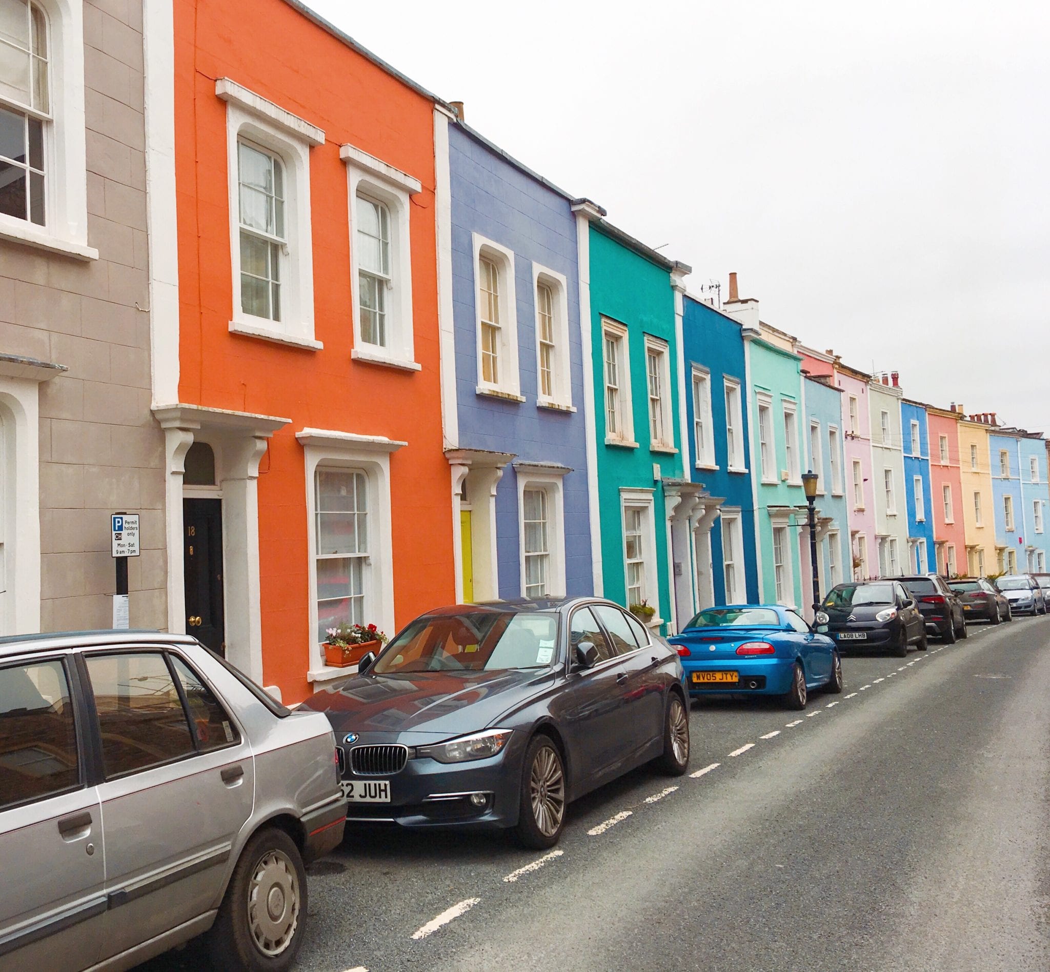 Where to Find the Colourful Houses of Clifton, Bristol Where Goes Rose?