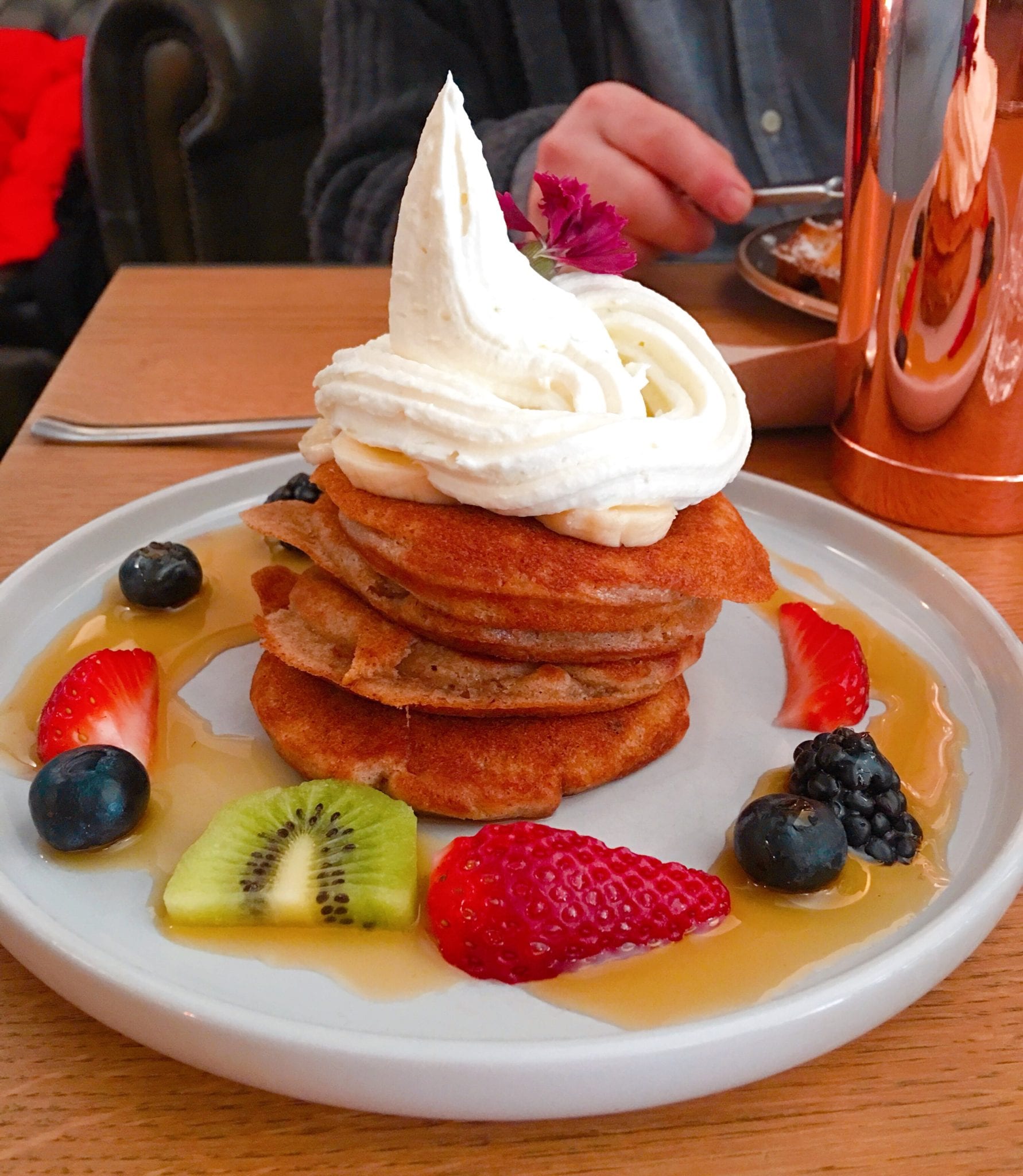 Pancakes at Nord Coast Coffee Roastery Hamburg 