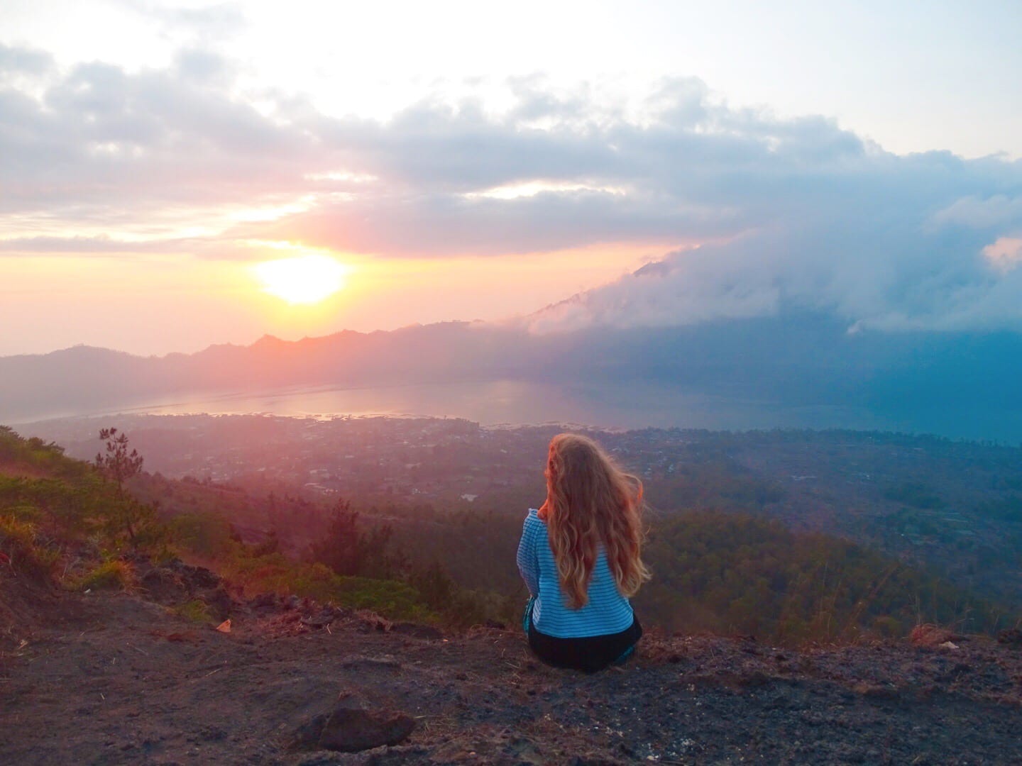 Hiking Mount Batur Bali for sunrise