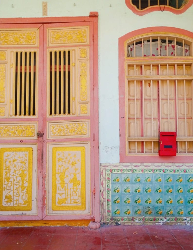 Gorgeous doorways George Town Penang things to do