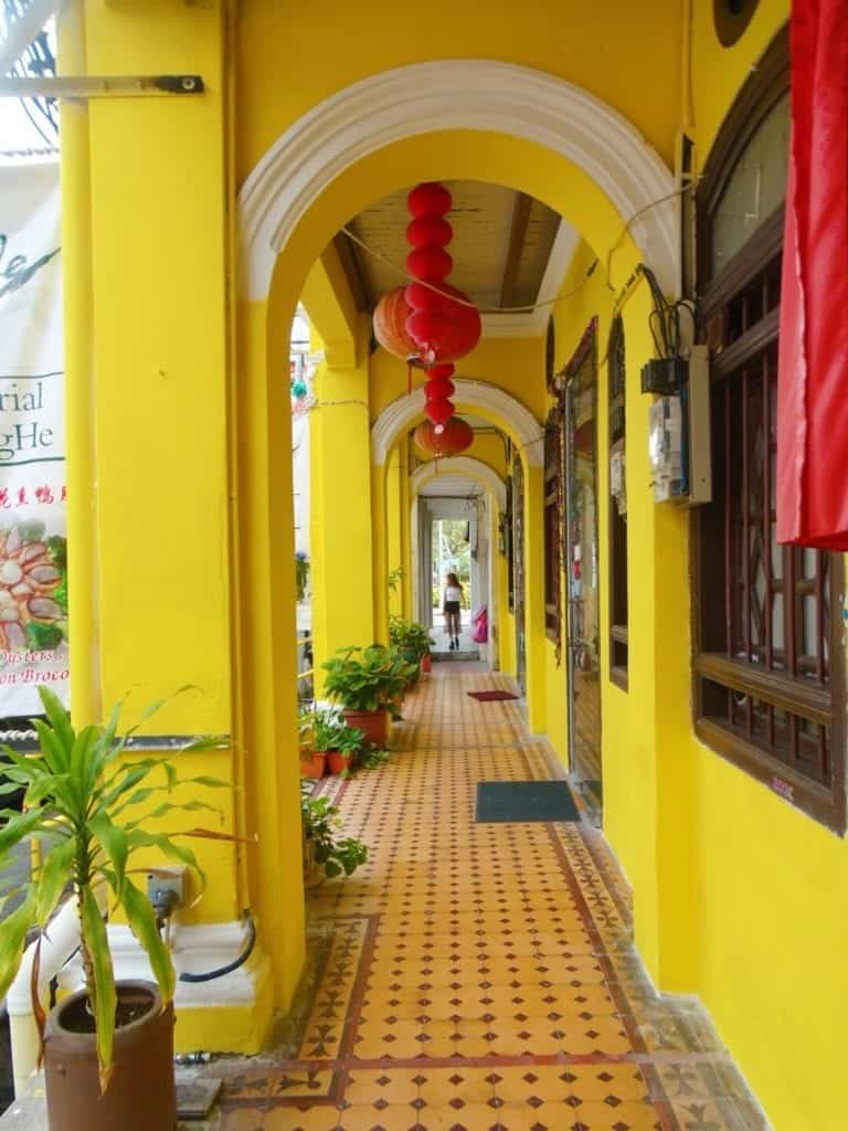 Yellow doorways things to do Penang