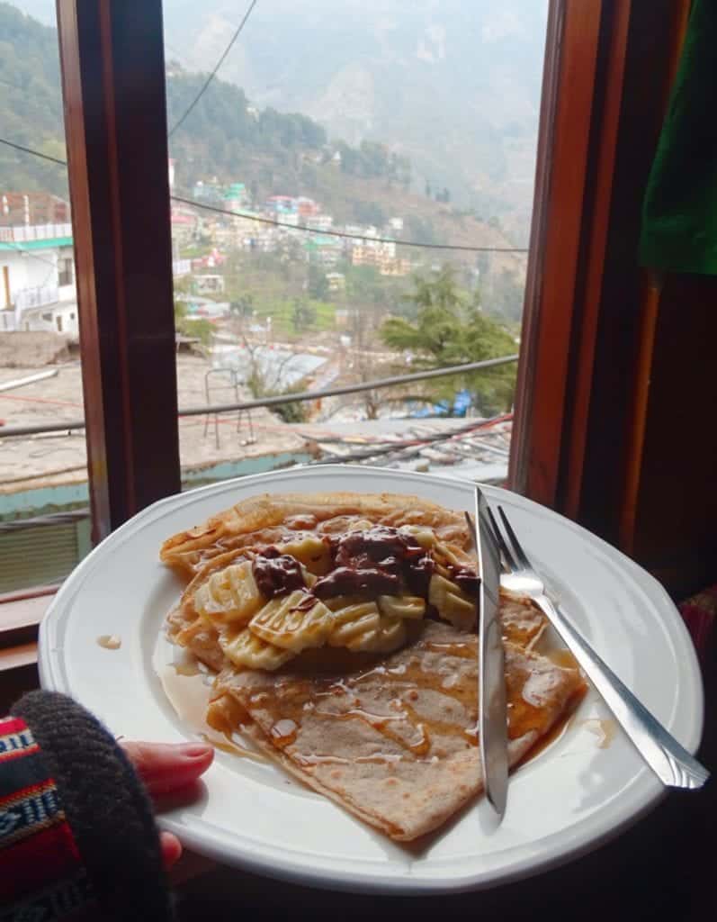 Crepe Pancake Hut Mcleod Ganj Dharamsala cafe