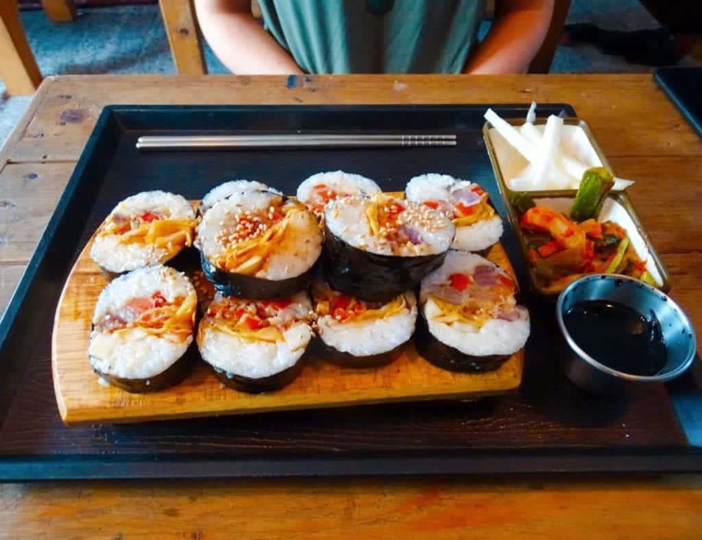 Korean sushi Cafe Dream Rishikesh 