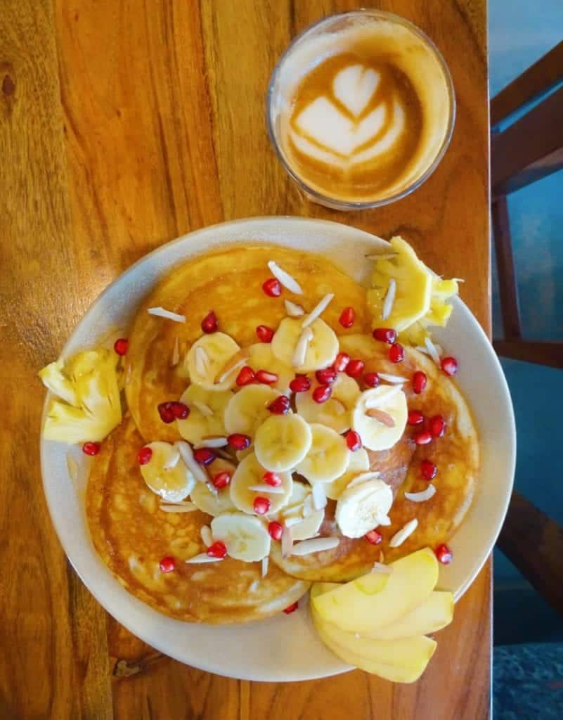 Pancakes at Curious Life Coffee Roasters 