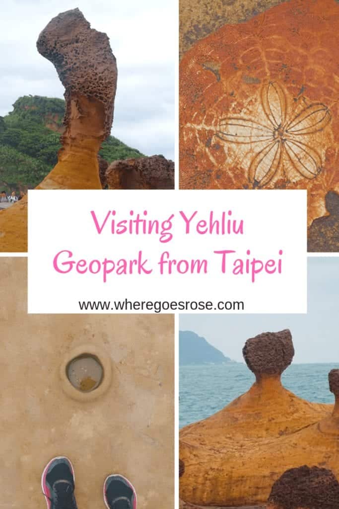 Visiting Yehlui Geopark from Taipei 