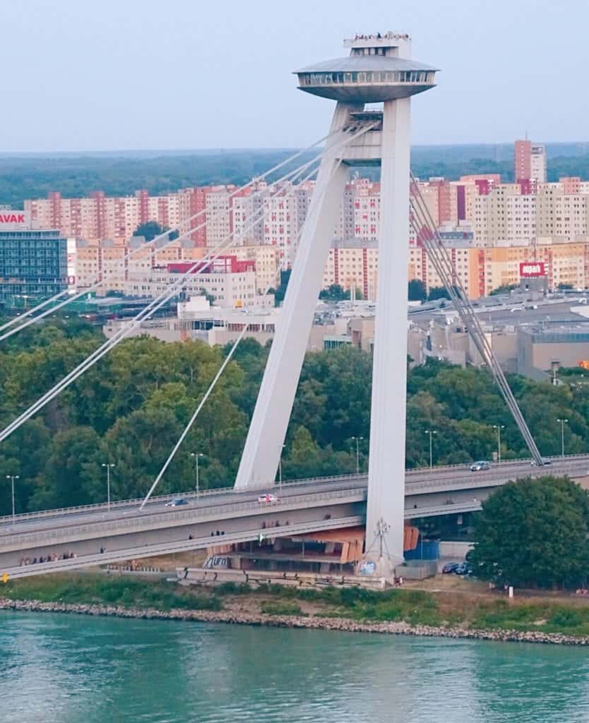 UFO building Bratislava one day