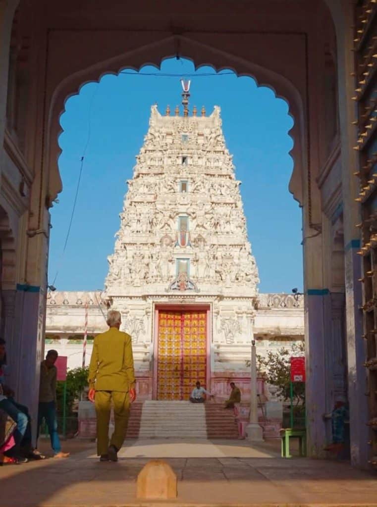 White temple in Pushkar