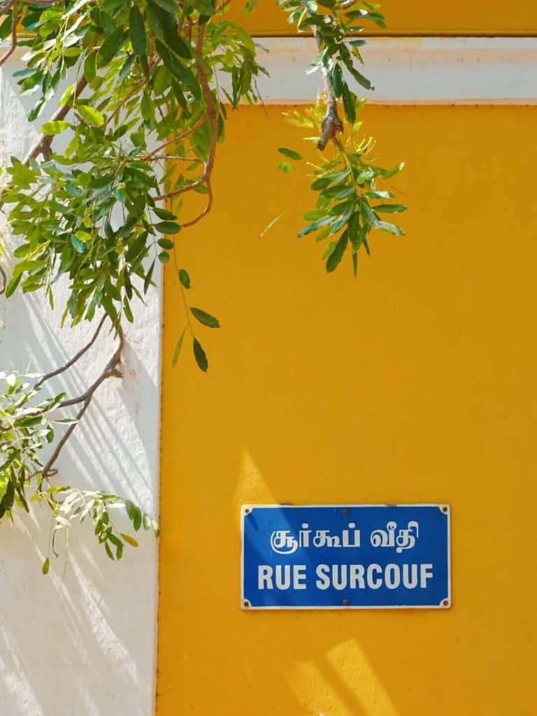Rue Surcouf travel guide Pondicherry 