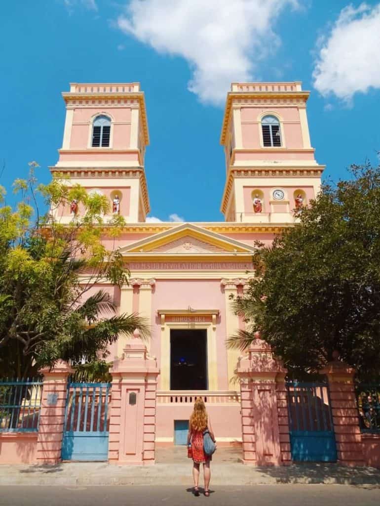 Our Lady of Angels Church Pondicherry guide