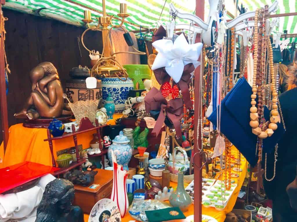 Stalls at Greenwich Market 