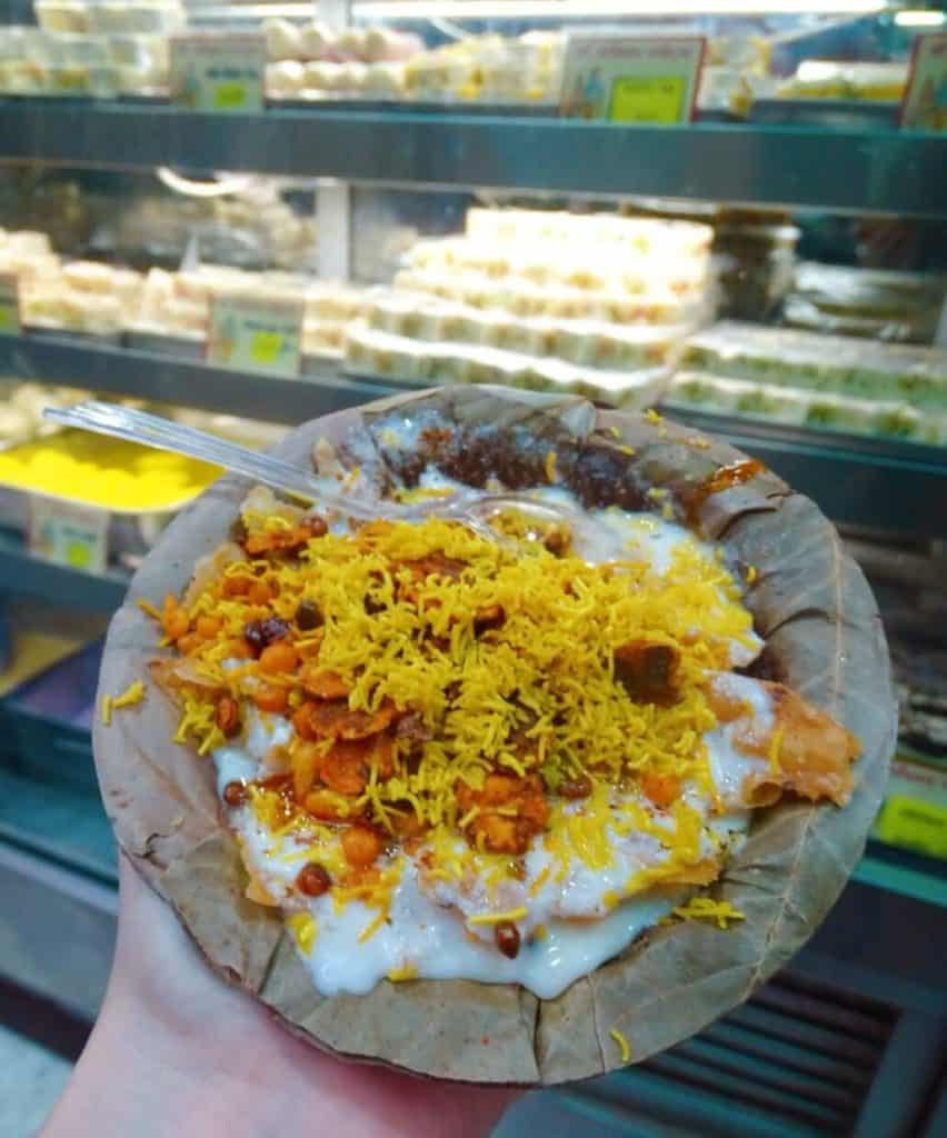 Dahi Papdi Chaat street food Pushkar