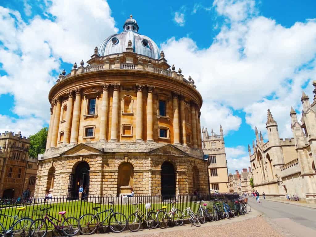 Radcliffe Camera Oxford itinerary 