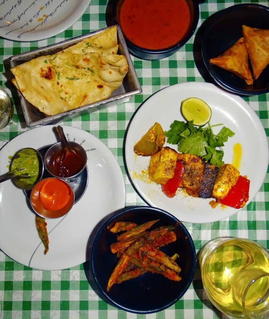 Indian food at Dishoom East London Sunday