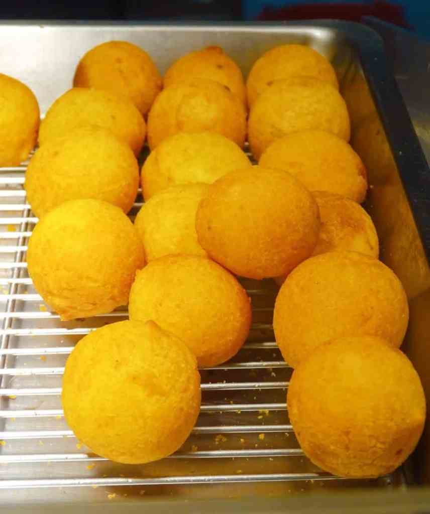 sweet potato balls taiwanese food