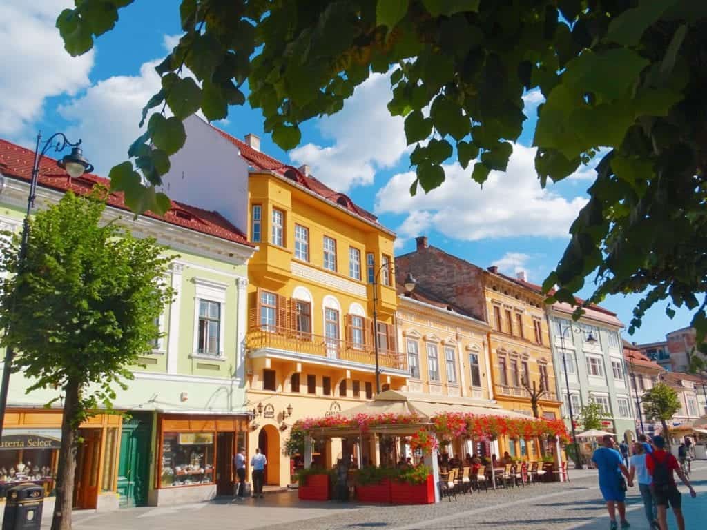 Sibiu Main Street Romania itinerary
