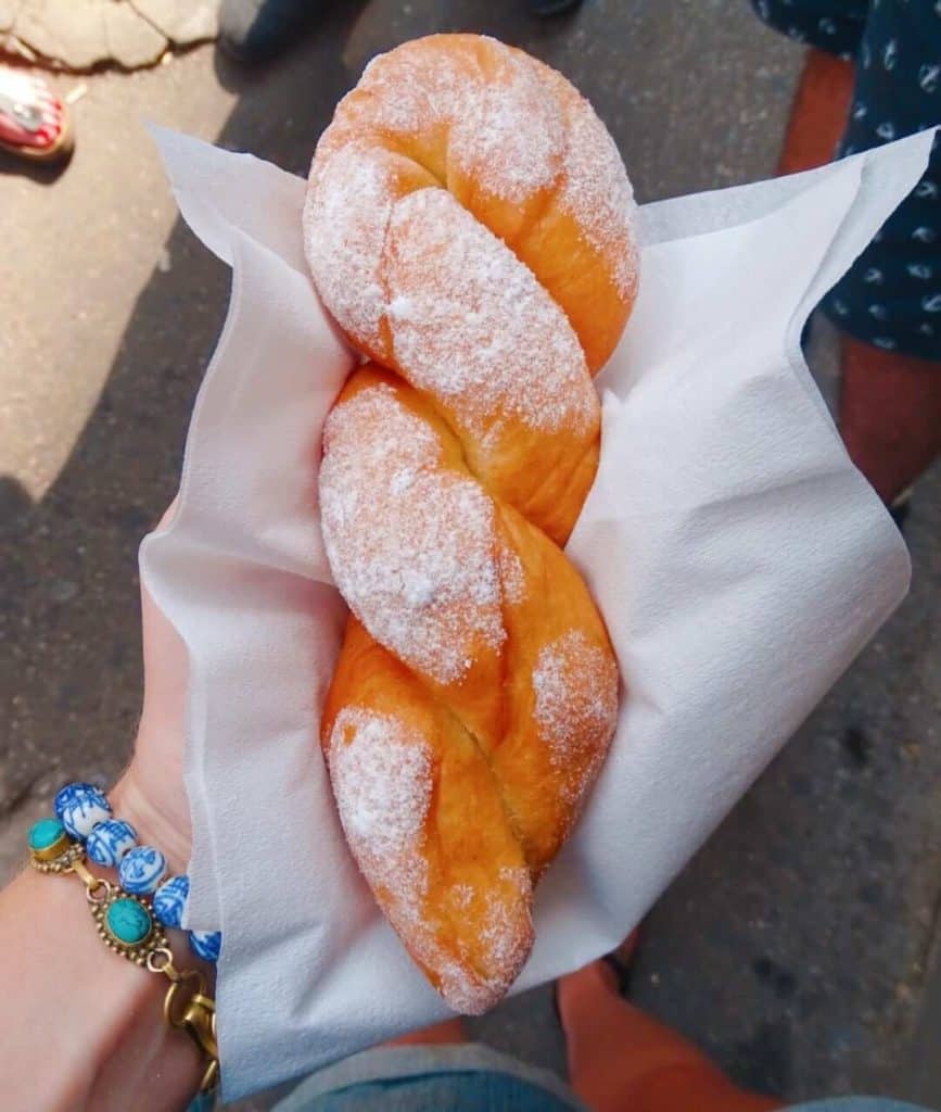 Romanian doughnut Bucharest 