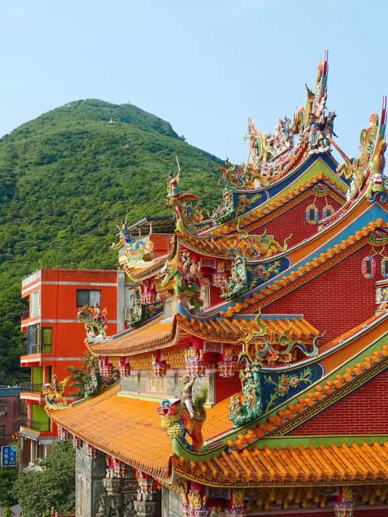 Chinese temple things to do Jiufen Taipei