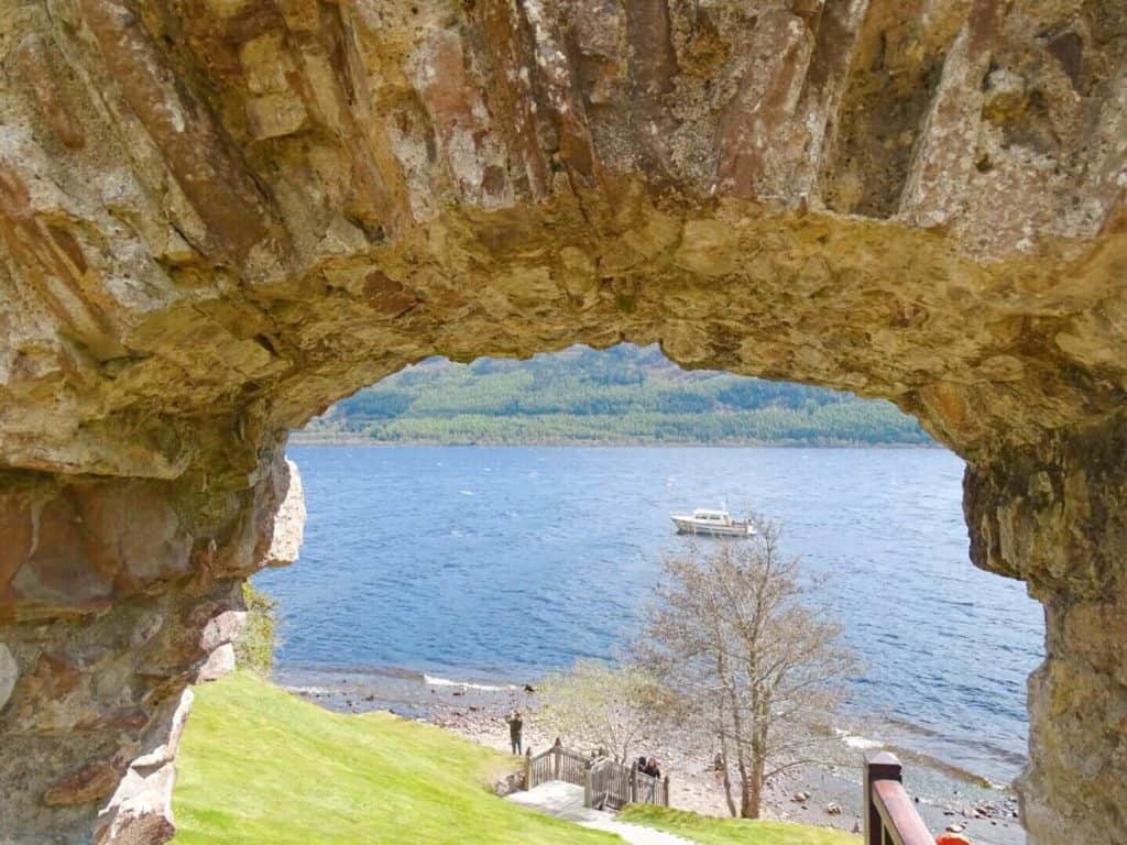 Loch Ness from Urquhart Castle