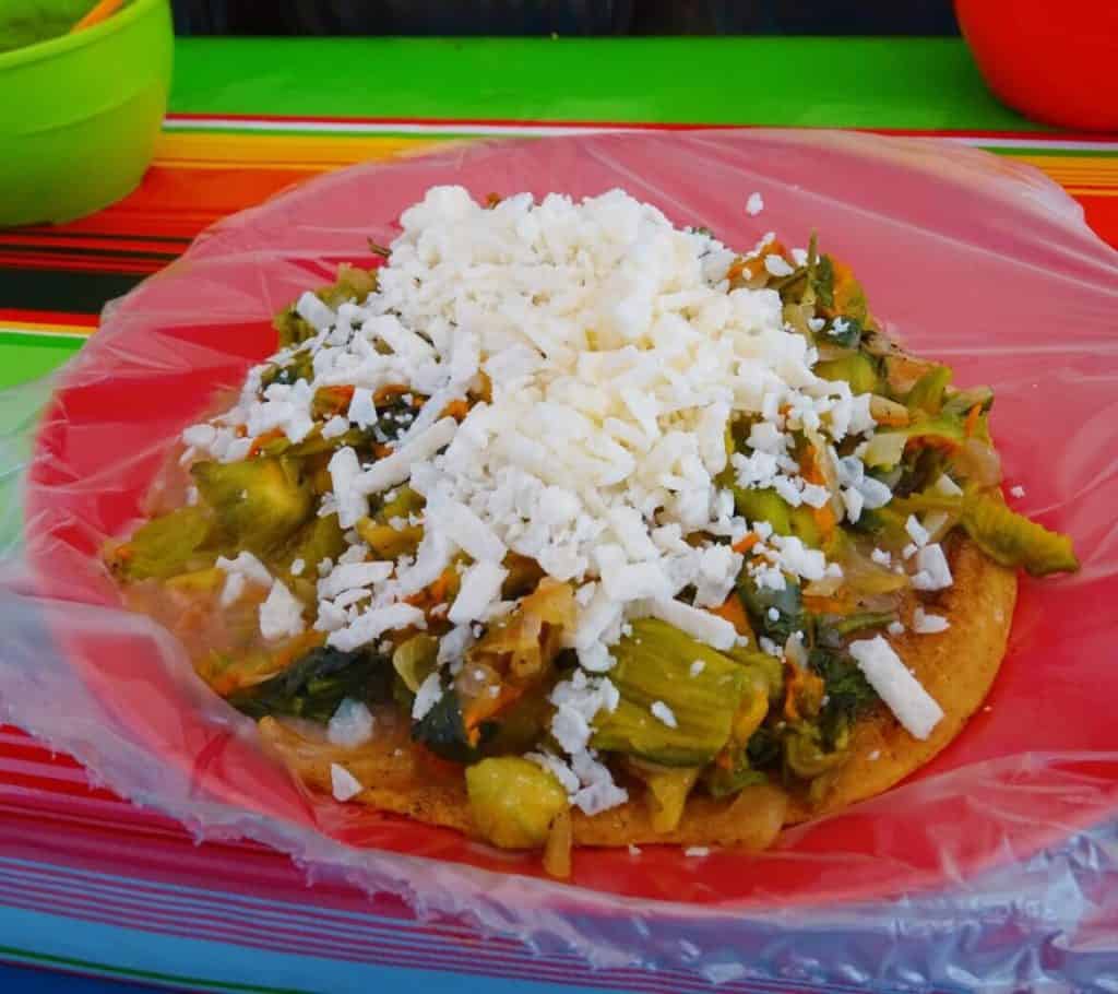 Sopes Mexican food
