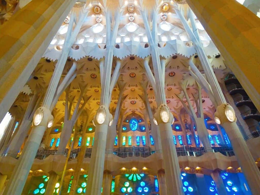 Inside the Sagrada Familia