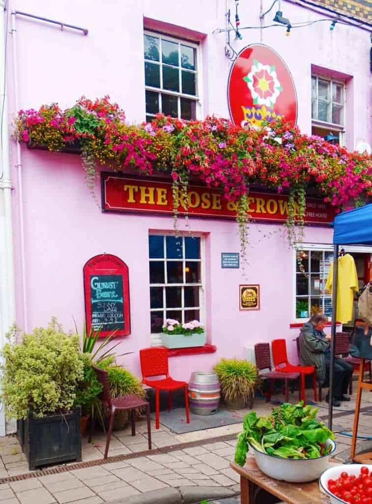 Pink Rose and Crown pub Oxford