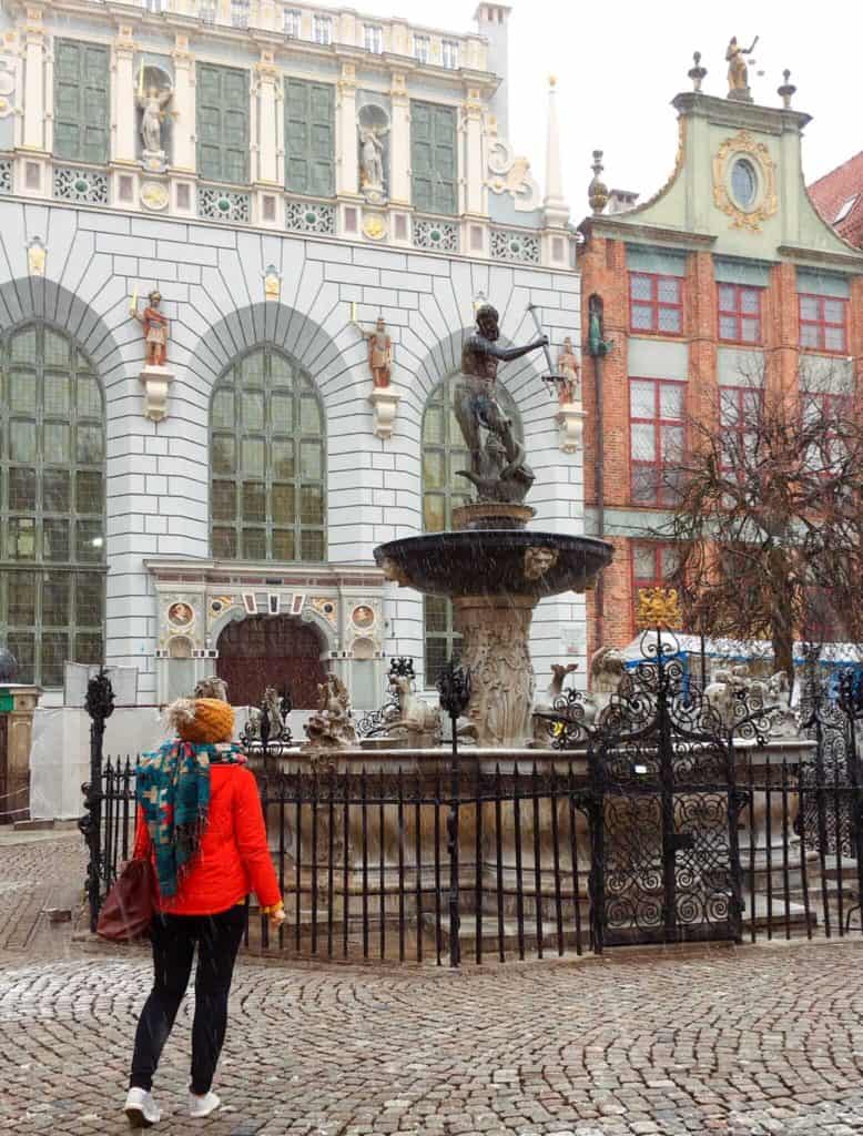 Neptune Fountain Gdansk