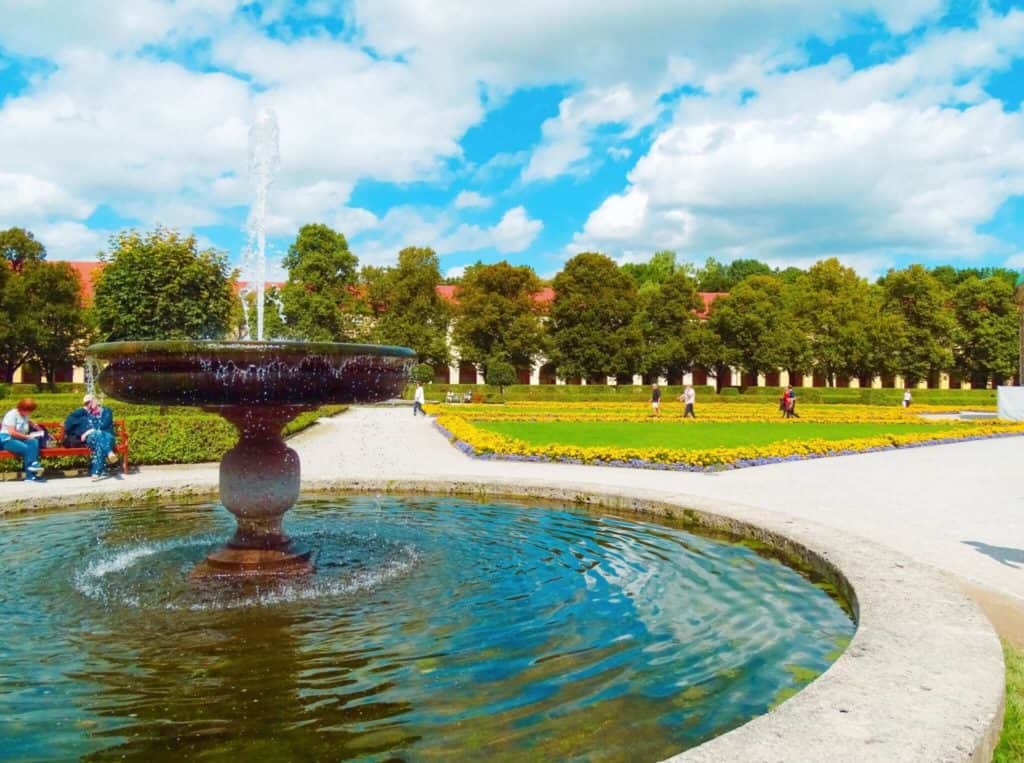 Fountain in Englischer Garten