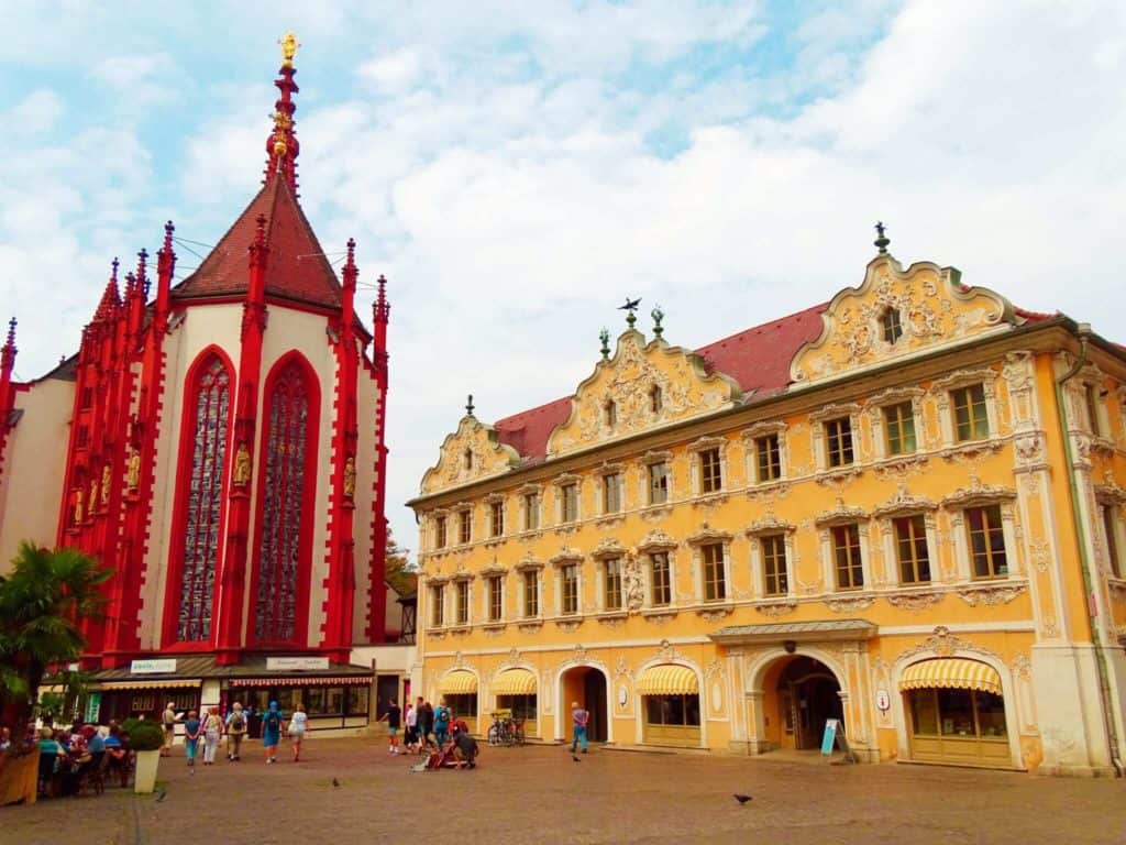 Central square Wurzburg 