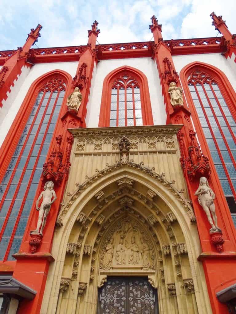 Red cathedral Wurzburg 