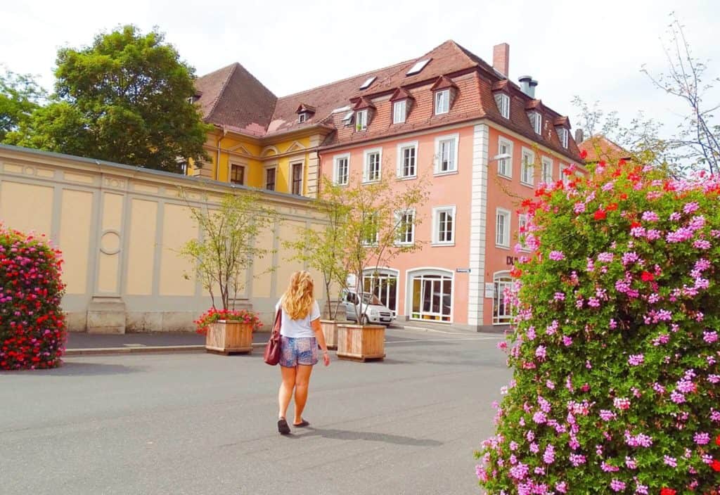 Colourful houses in Wurzburg 