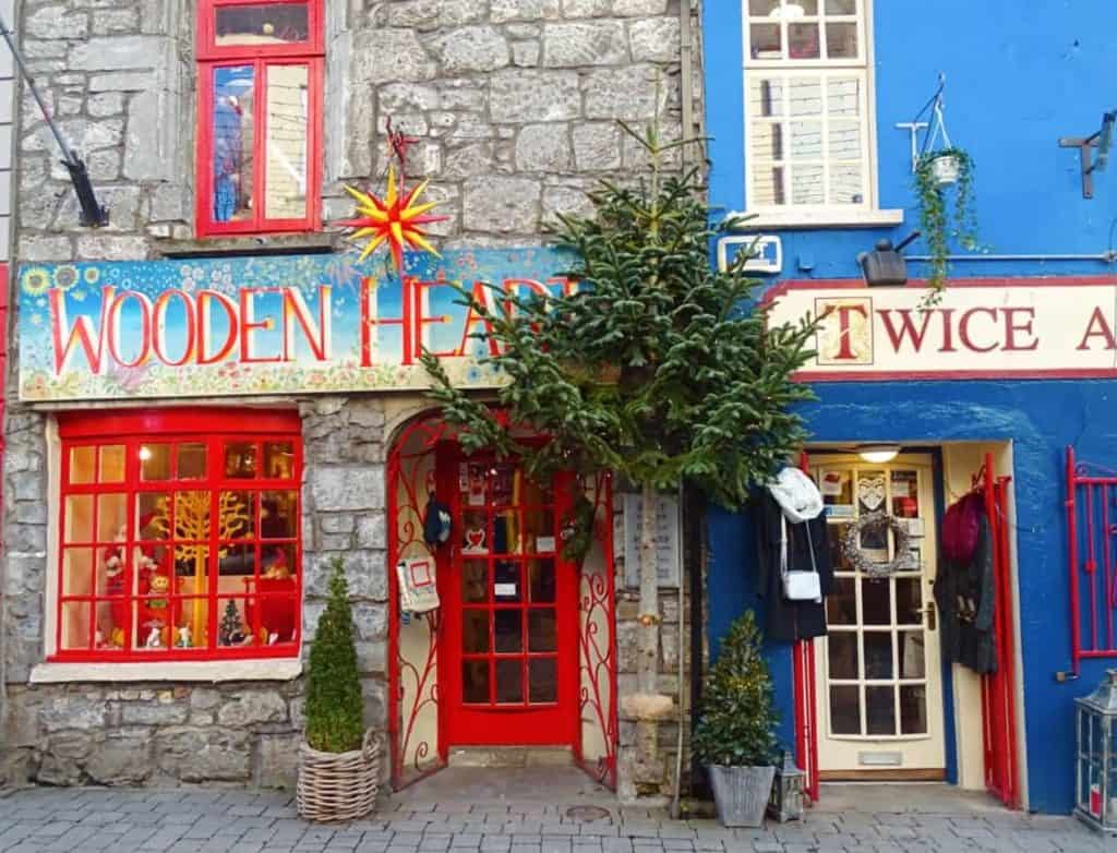 Colourful High Street Galway Ireland