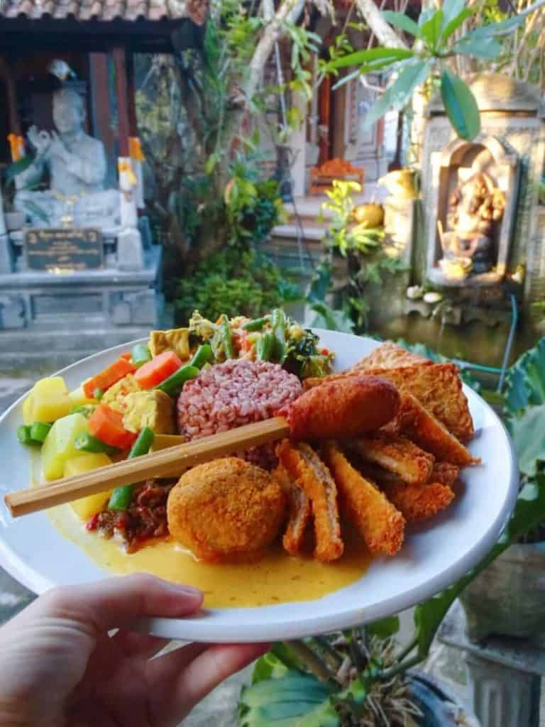 Balinese food Ubud Siboghana Restaurant