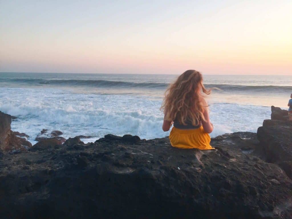 Sunset at Tanah Lot 