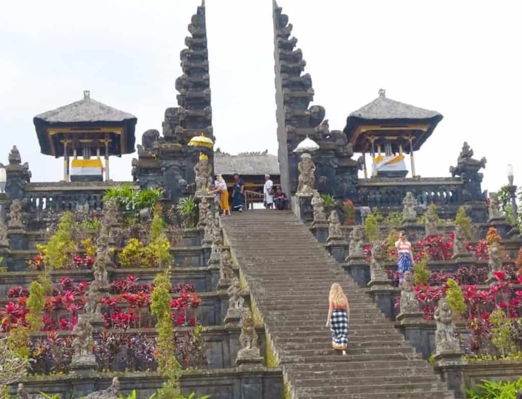 Steps at Besakih Temple