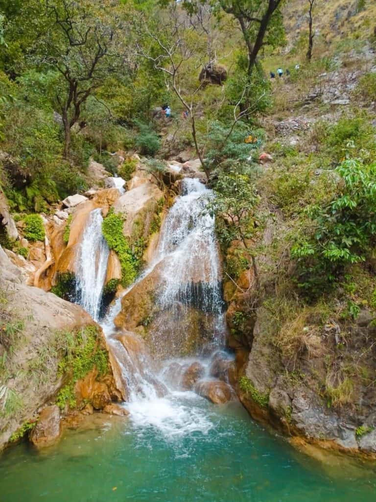 Neer Garh Waterfall Rishikesh India 