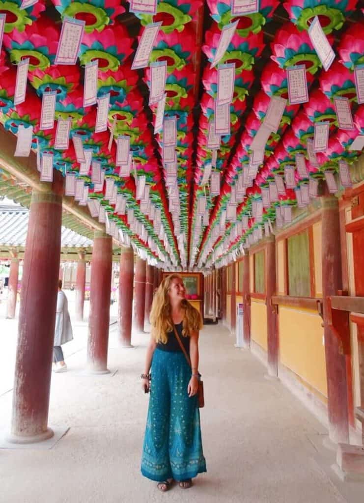 Bulguksa-templet Gyeongju Sydkorea