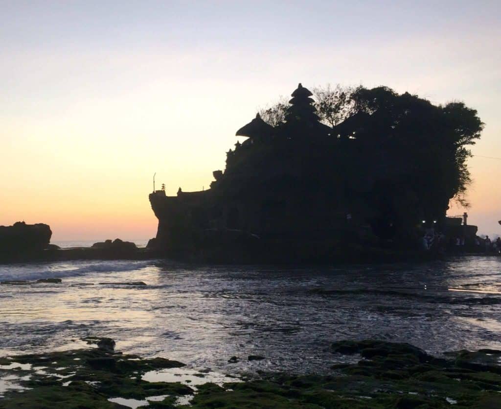 Tanah Lot Temple Bali sunset 