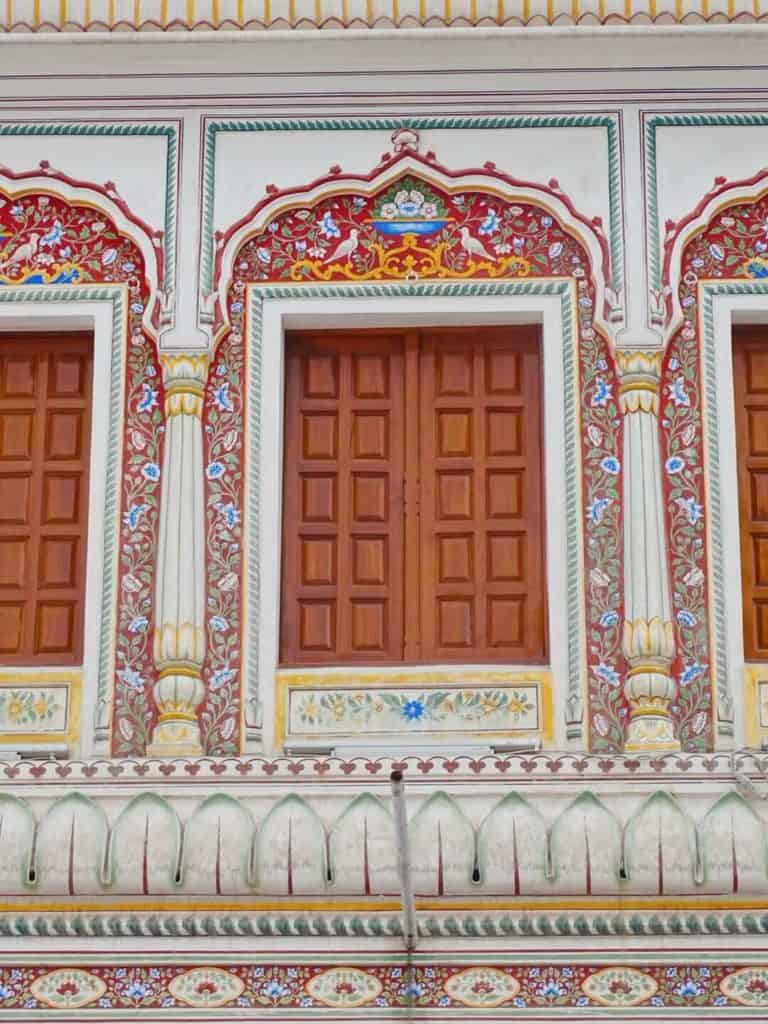 Detailed paintings at Golden Temple Amritsar