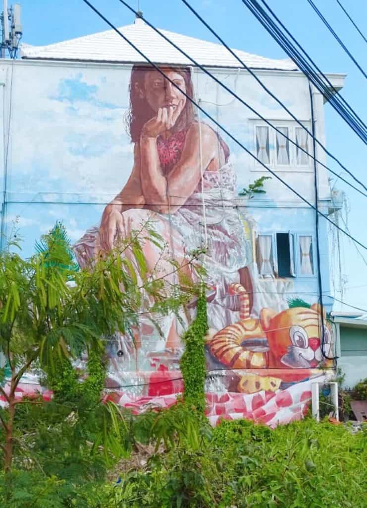 Canggu street art Bali