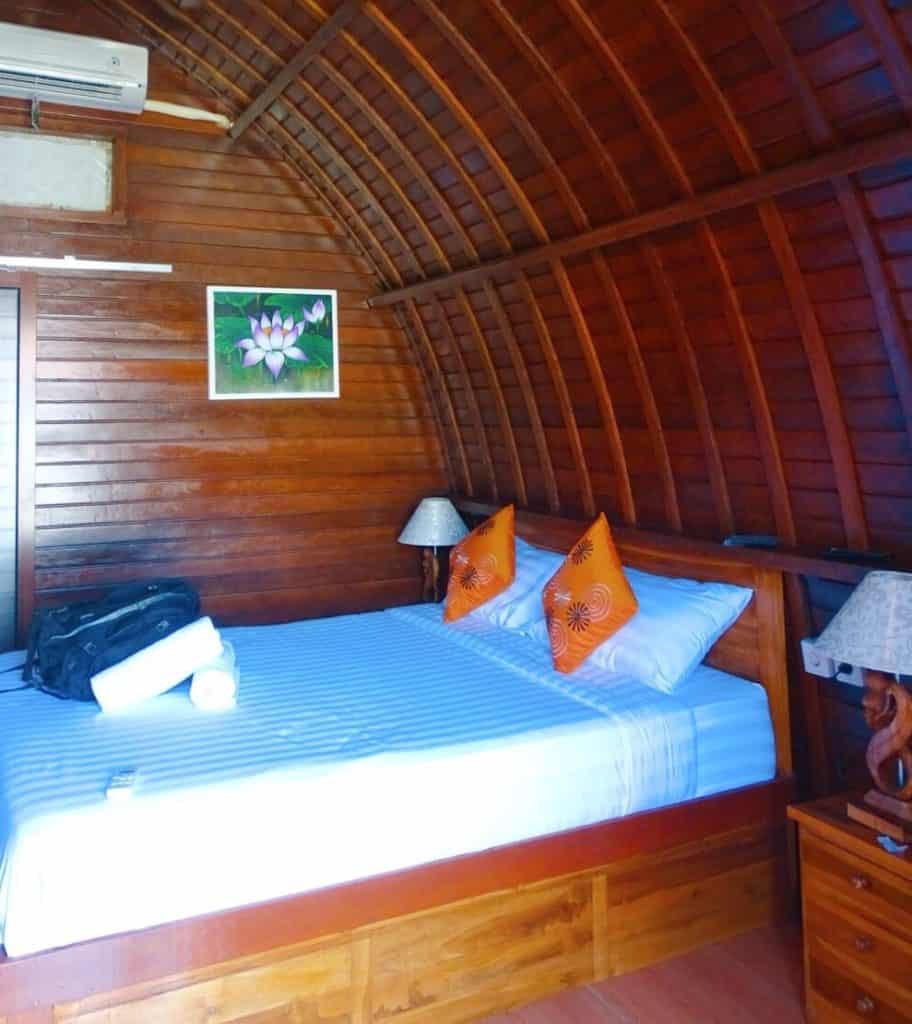 Double room at Lotus Bungalow 