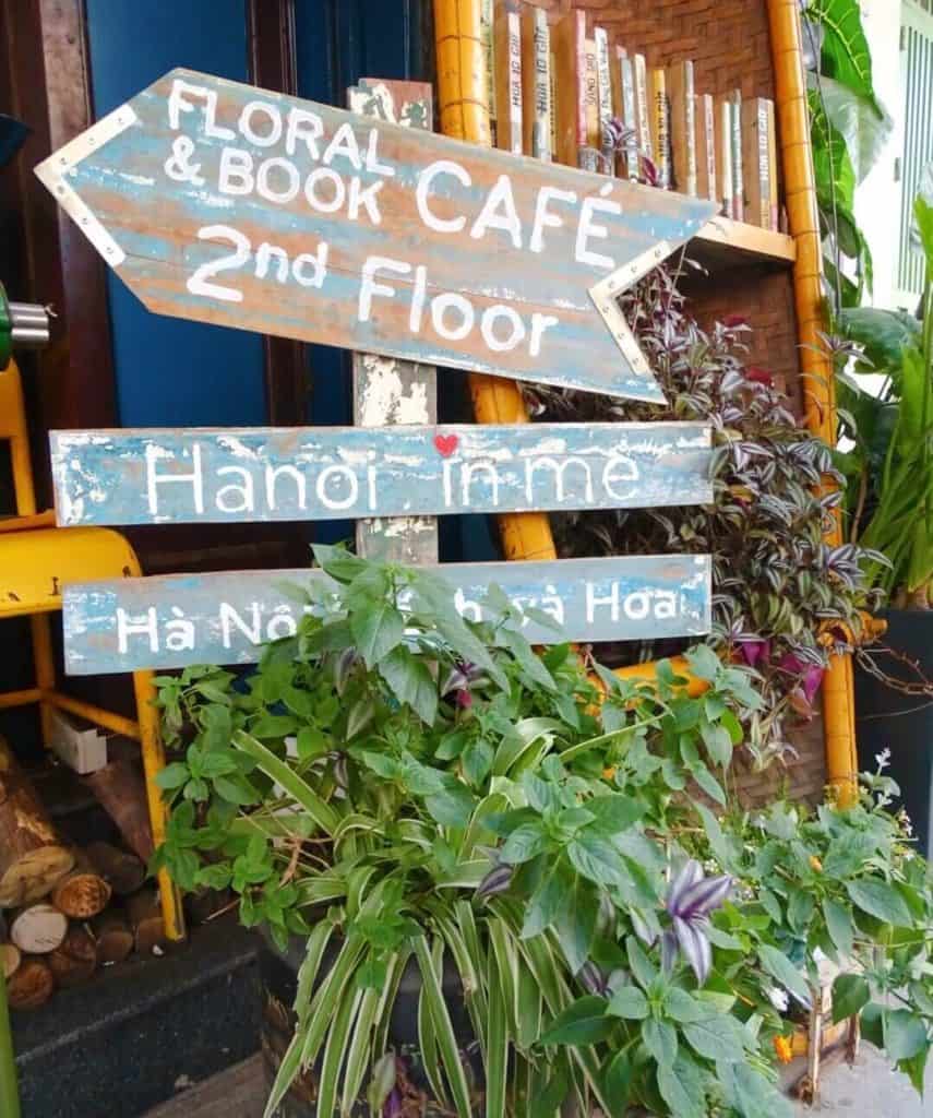 Floral Book cafe