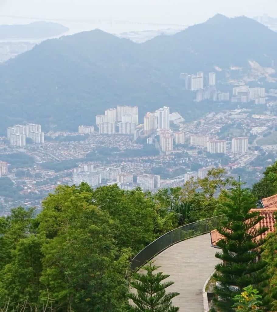 Views of George Town from Penang Hill