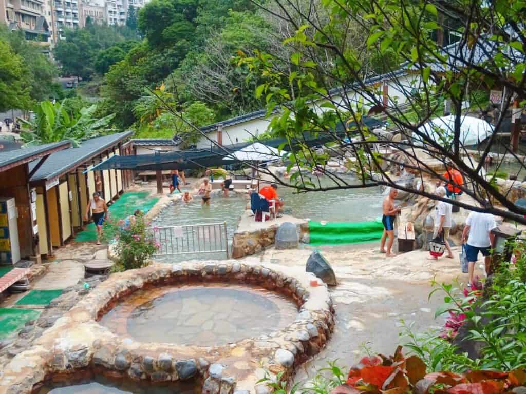 Hot springs Taipei itinerary 3 days
