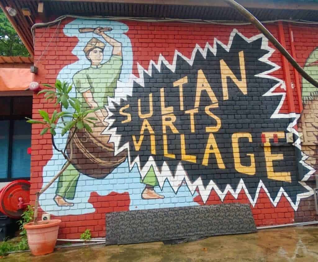 Sultan Arts Village Singapore street art 