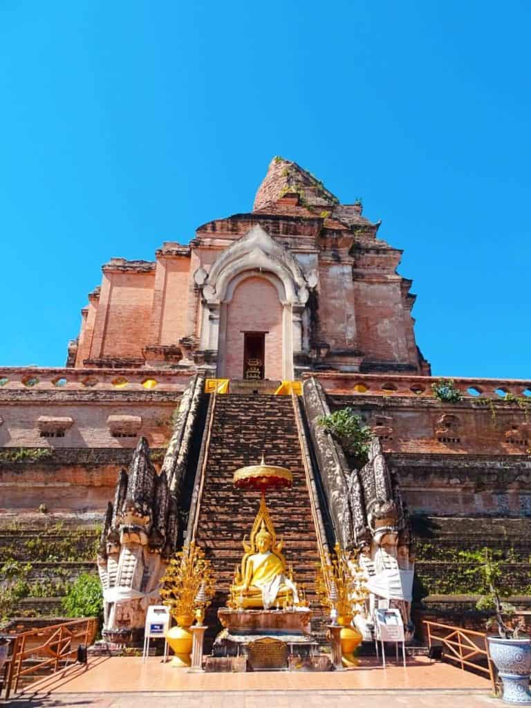 Wat Chedi Luang Temple Chiang Mai