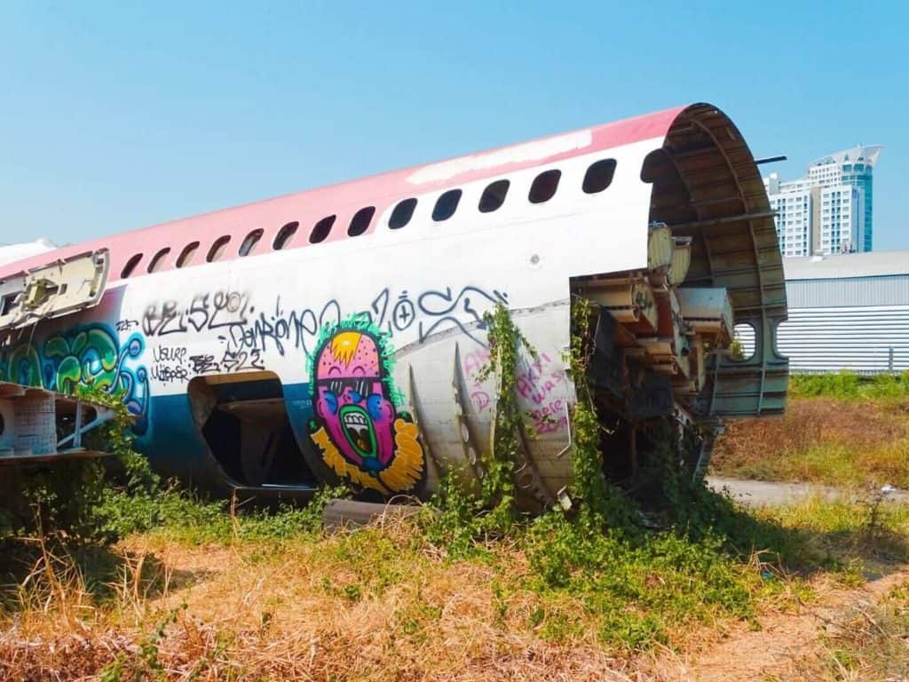 Abandoned aircraft